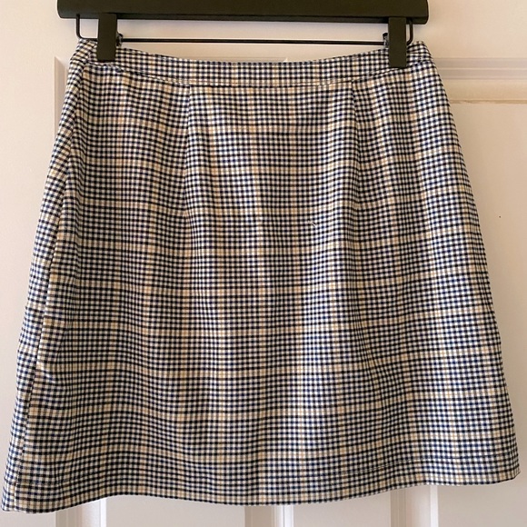 ABERCROMBIE FITCH PLAID MINI SKIRT SIZE XS ALMOST NEW CONDITION - Picture 2 of 3